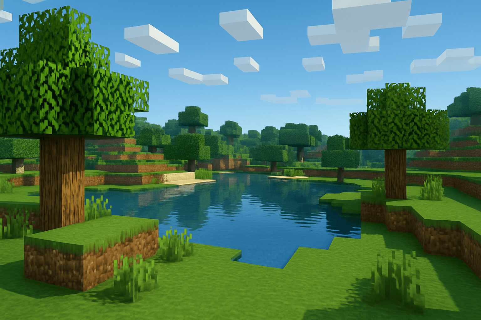 Minecraft scene